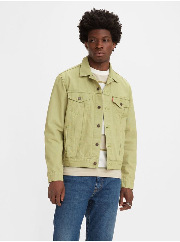 Levi's® Levi's Light green men's denim jacket Levi's® Trucker - Men's