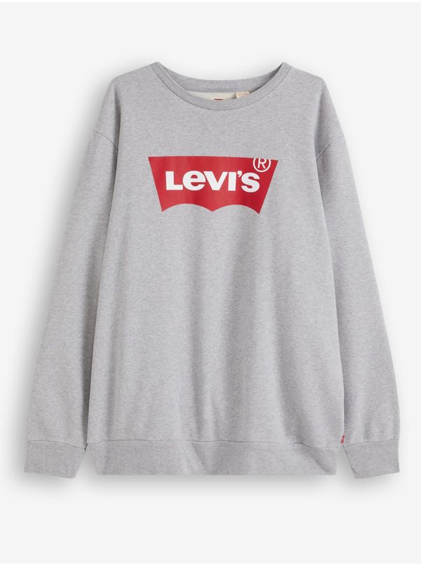 Levi's® Levi&#39;s Light grey men&#39;s striped sweatshirt Levi&#39;s - Men&#39;s®