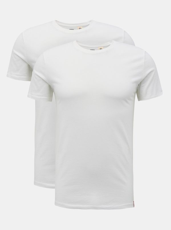 Levi's® Levi&#39;s Set of two white Levi&#39;s® men&#39;s basic T-shirts - Men&#39;s