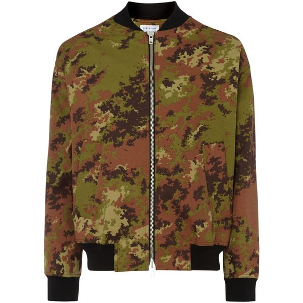 Libertine Libertine Libertine Libertine Camoflage Bomber Jacket