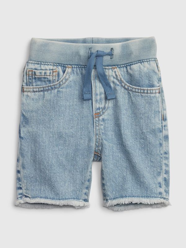 GAP Light blue boys' denim shorts GAP