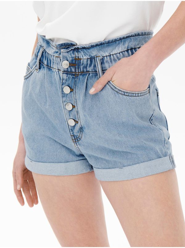 Only Light blue denim shorts ONLY Cuba - Women