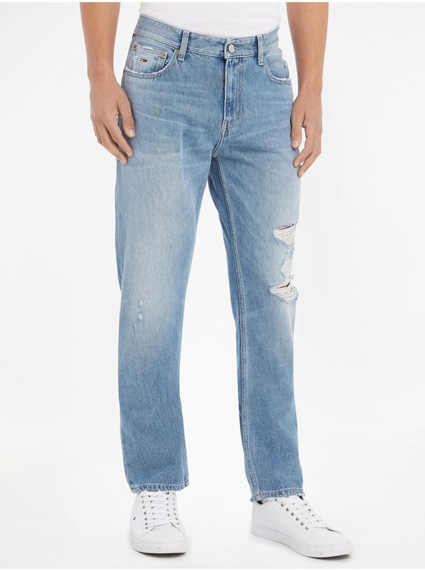 Tommy Hilfiger Light blue men straight fit jeans Tommy Jeans - Men