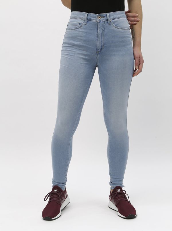 Only Light Blue Skinny High Waist Jeans ONLY Royal - Women