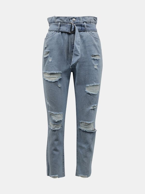 TALLY WEiJL Light blue slim fit jeans with a ripped effect TALLY WEiJL - Ladies