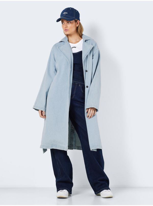 Noisy May Light Blue Women's Light Denim Coat Noisy May Lili - Women