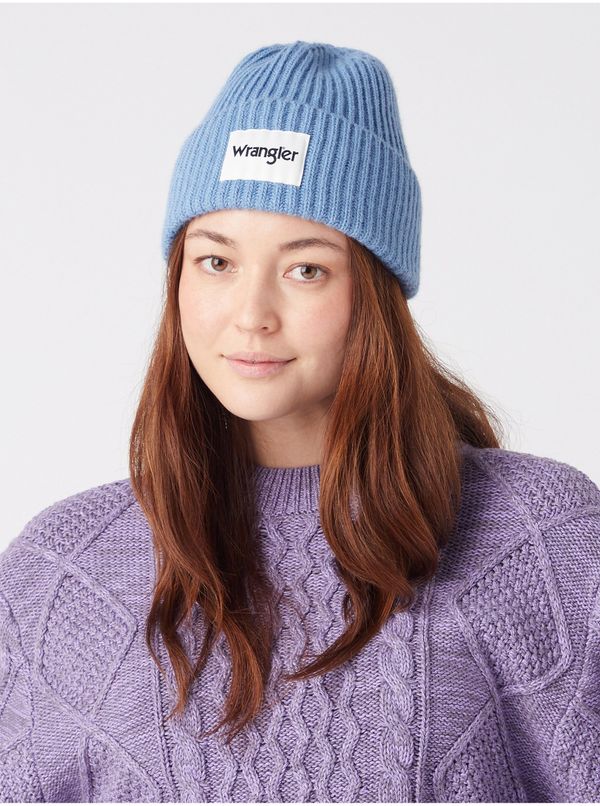 Wrangler Light Blue Women's Ribbed Winter Hat Wrangler - Women