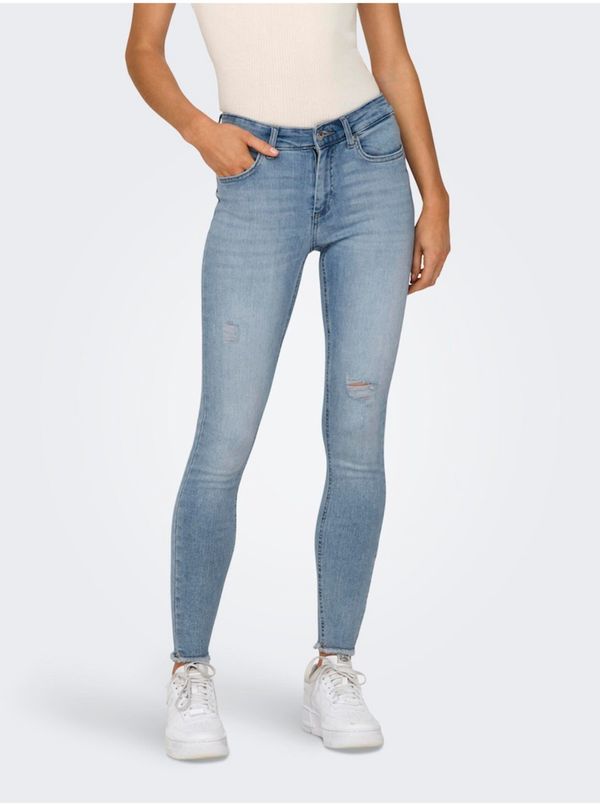 Only Light Blue Women's Skinny Fit Jeans ONLY Blush - Women's