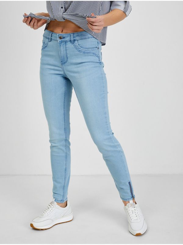 Orsay Light blue women's skinny fit jeans ORSAY