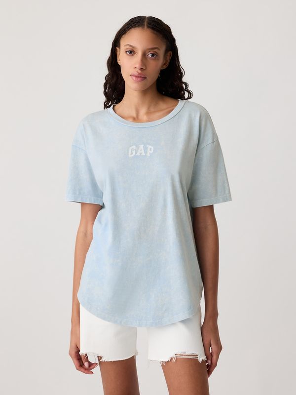 GAP Light blue women's T-shirt with GAP logo