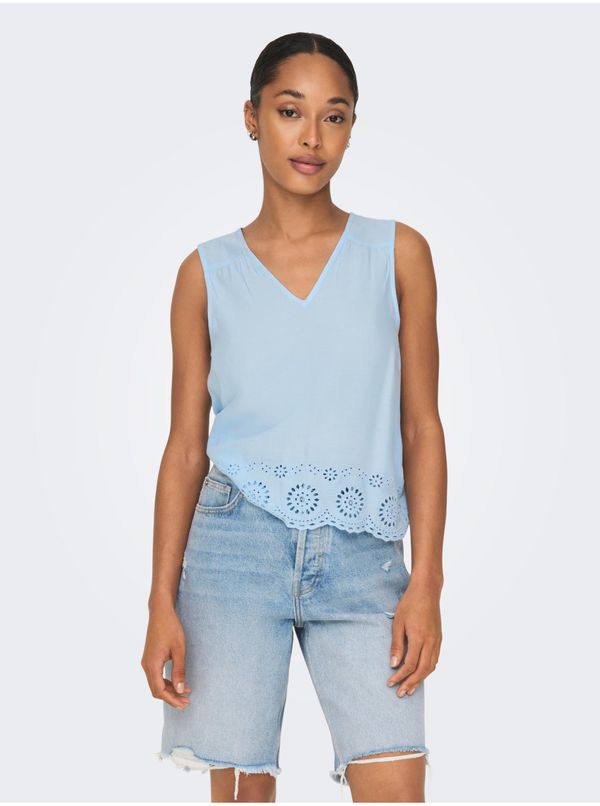 Only Light blue women's top ONLY Sabira - Women