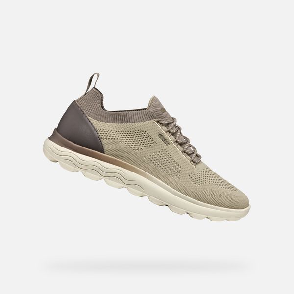 GEOX Light brown men's sneakers Geox Spherica - Men's