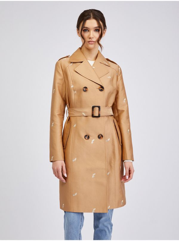 Orsay Light brown women's trench coat ORSAY