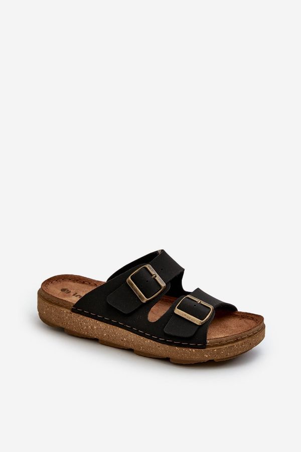 Inblu Light Comfortable Men's Flip-Flops with Buckles Inblu