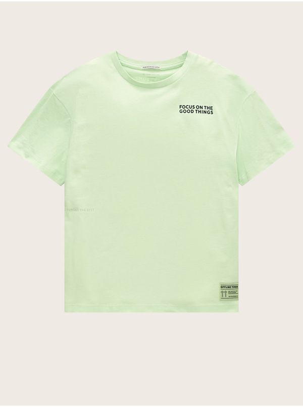 Tom Tailor Light Green Boys T-Shirt Tom Tailor - Boys