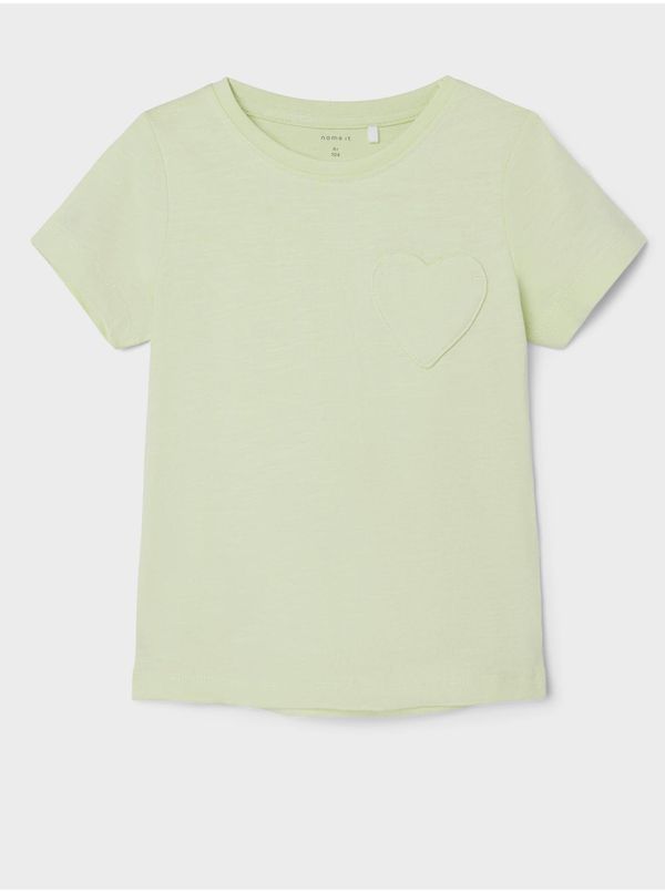 name it Light green girl's t-shirt name it Dorthe - Girls