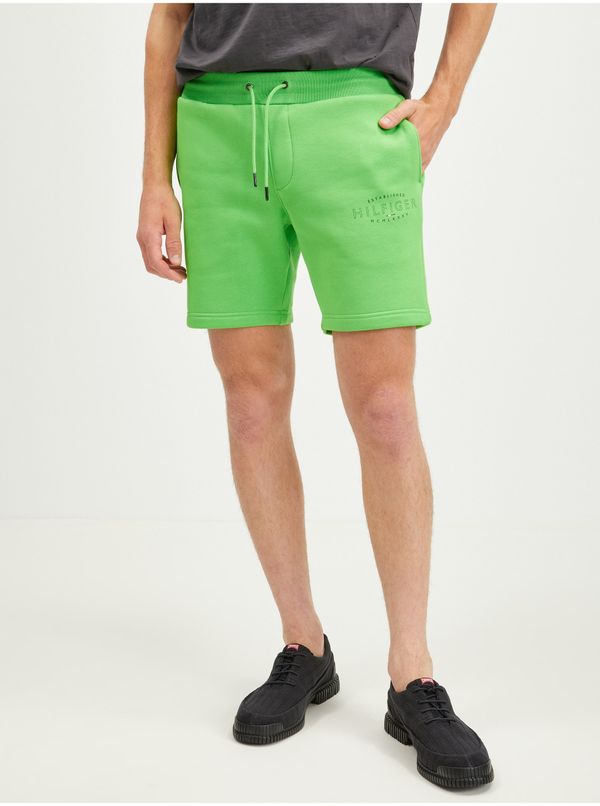 Tommy Hilfiger Light Green Men Shorts Tommy Hilfiger - Men