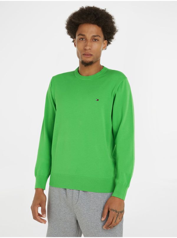 Tommy Hilfiger Light Green Men's Sweater Tommy Hilfiger - Men