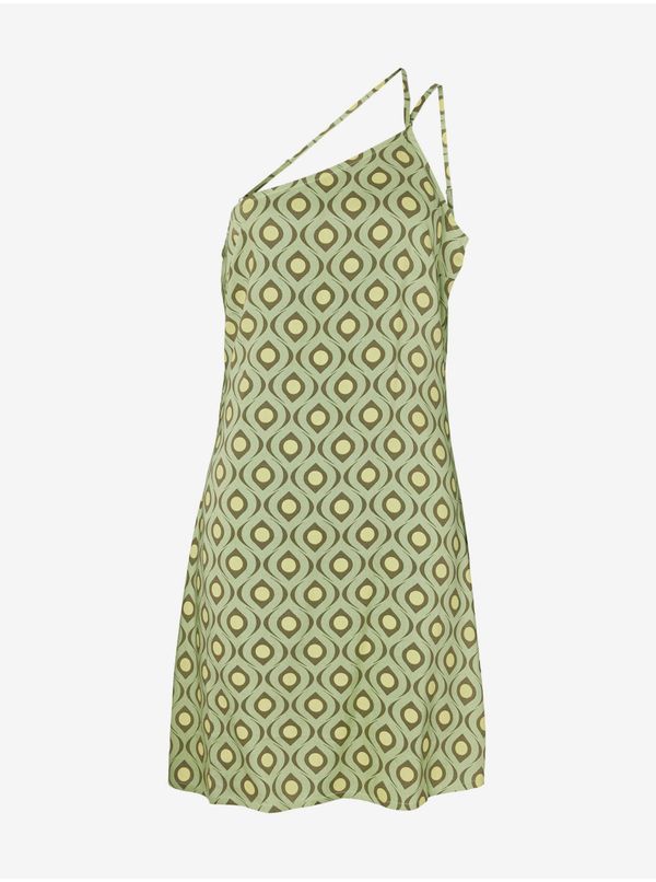 Noisy May Light Green Women Patterned Dress Noisy May Jules - Women