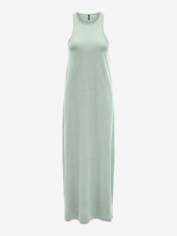 Only Light green women's basic maxi dress ONLY May