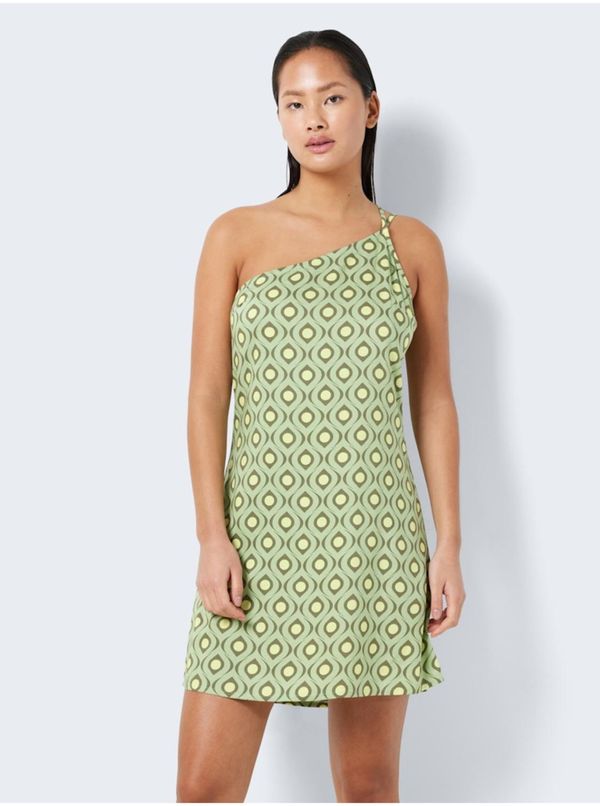 Noisy May Light green women's patterned dress Noisy May Jules - Women's