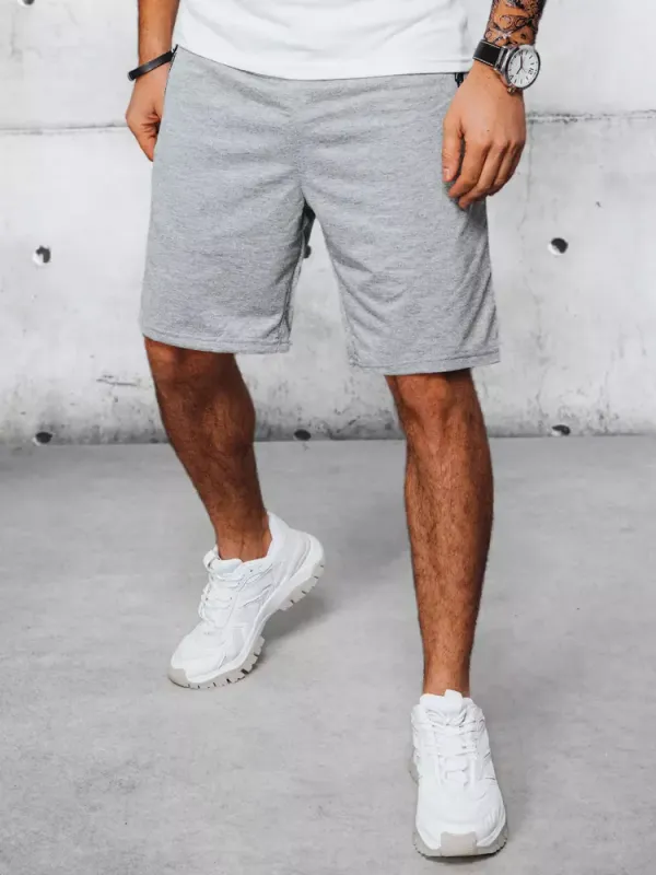 DStreet Light Grey Men's Dstreet Tracksuit Shorts