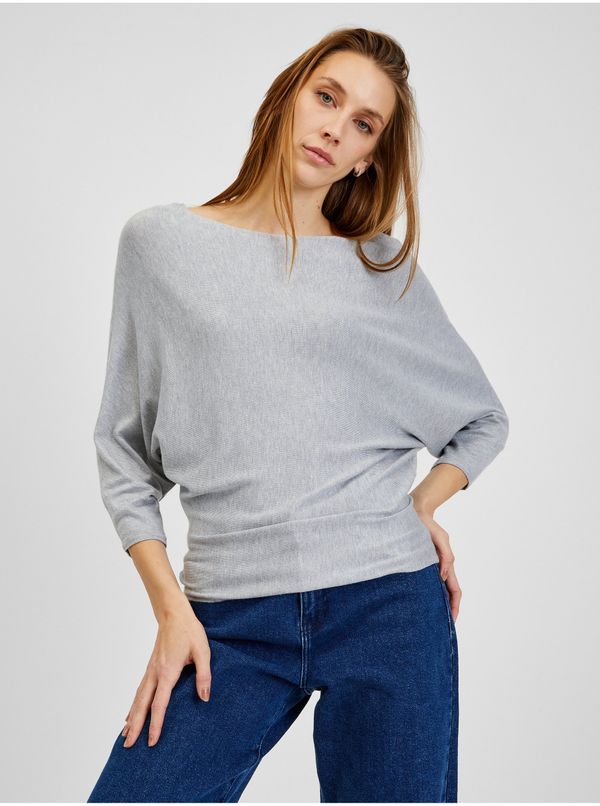 Orsay Light grey women's sweater ORSAY