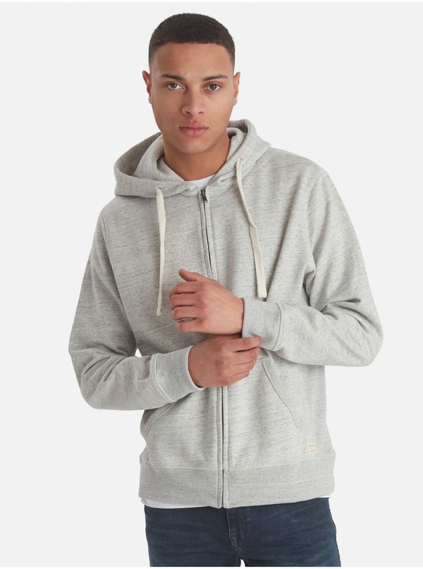 Blend Light Grey Zipped Sweatshirt Blend - Men