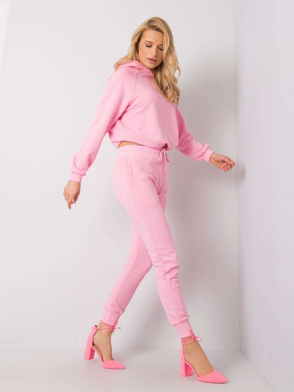 Fashionhunters Light pink Adoria set