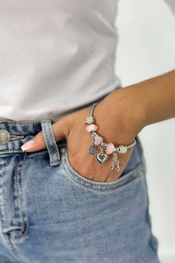 Kesi Light pink bracelet