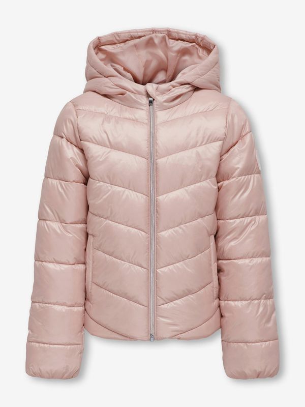 Only Light Pink Girls' Quilted Jacket ONLY New Talia