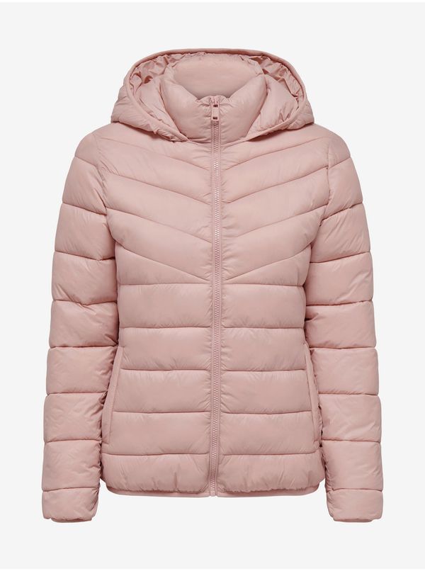 Only Light pink ladies quilted jacket ONLY Tahoe - Women
