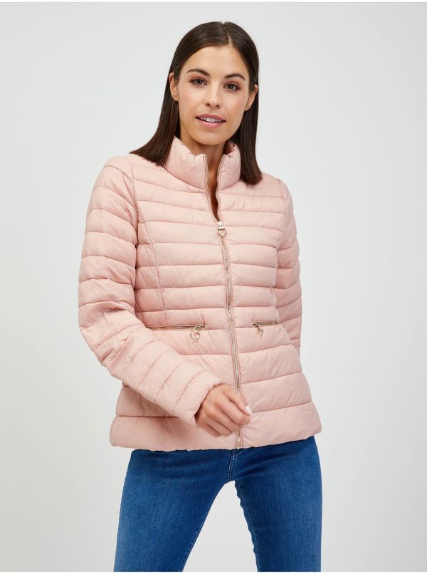 Only Light pink quilted jacket ONLY Madeline - Women
