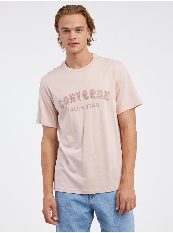 Converse Light Pink Unisex T-Shirt Converse Go-To All Star - Men