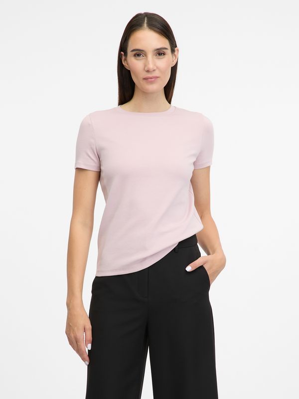 Orsay Light pink women's short-sleeved T-shirt ORSAY - Women's