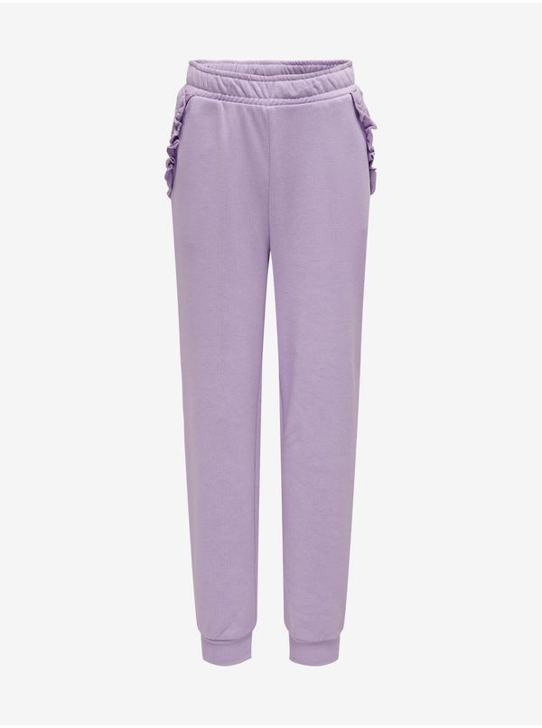 Only Light purple girls' sweatpants ONLY Feel - Girls