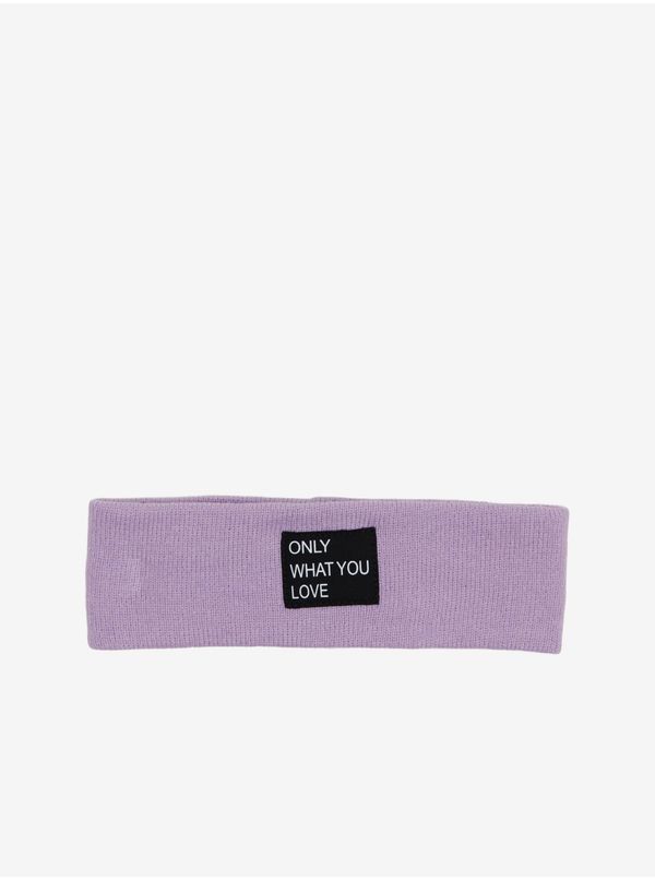 Only Light purple girly winter headband ONLY New Madison - Girls