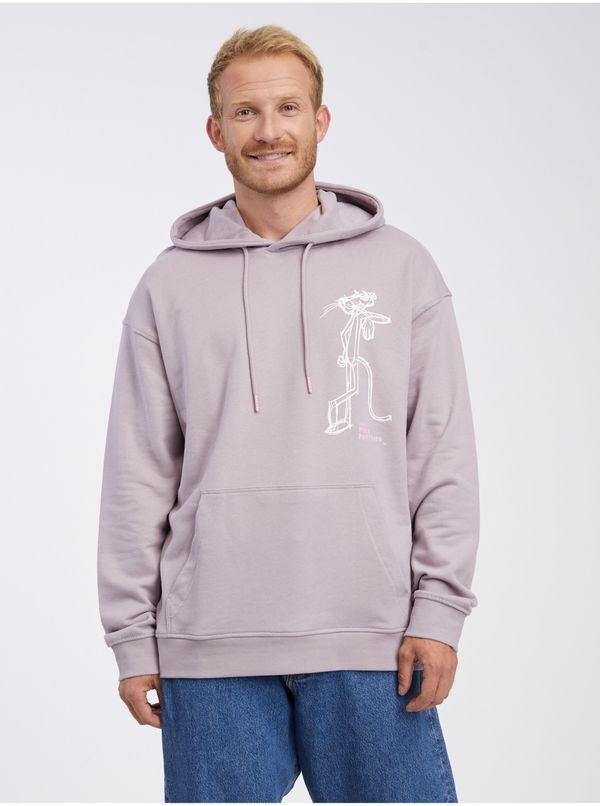 Only Light purple men's sweatshirt ONLY & SONS Pink Panther - Men