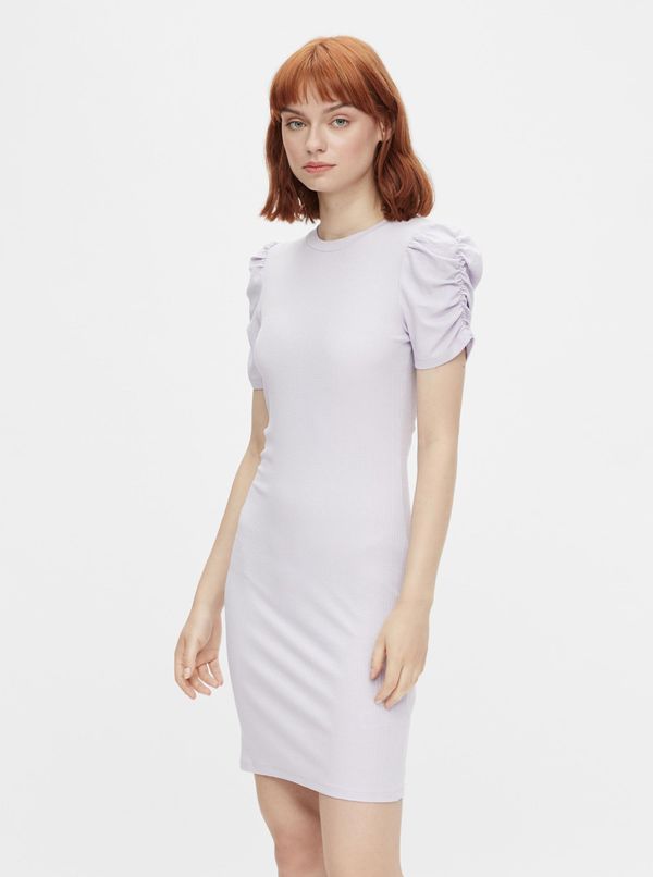 Pieces Light Purple Sheath Dress Pieces Lunna - Women