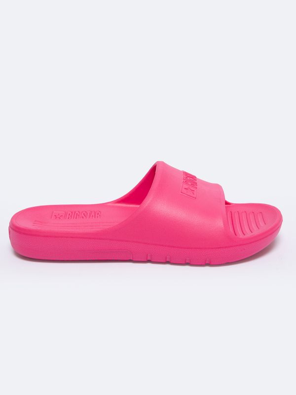 BIG STAR SHOES Lightweight Big Star Fuchsia Children's Foam Slippers