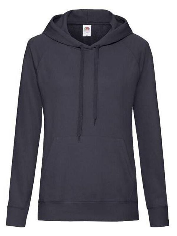 Fruit of the Loom Lightweight Hooded Sweatshirt 621480 80/20 240g