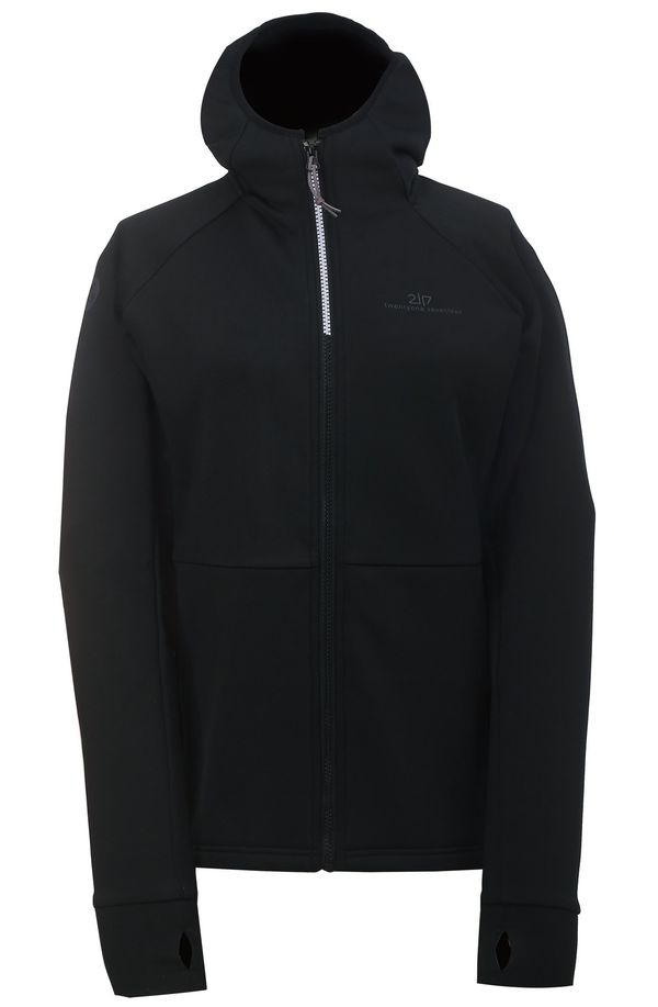 2117 LINSELL - ECO women's hoodie (2nd layer) - black