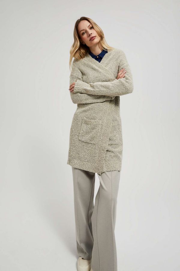 Moodo Long cardigan with pockets