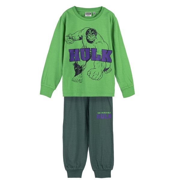 AVENGERS LONG PYJAMES SINGLE JERSEY AVENGERS HULK