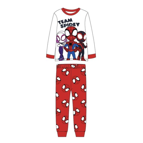 SPIDEY LONG PYJAMES SINGLE JERSEY SPIDEY