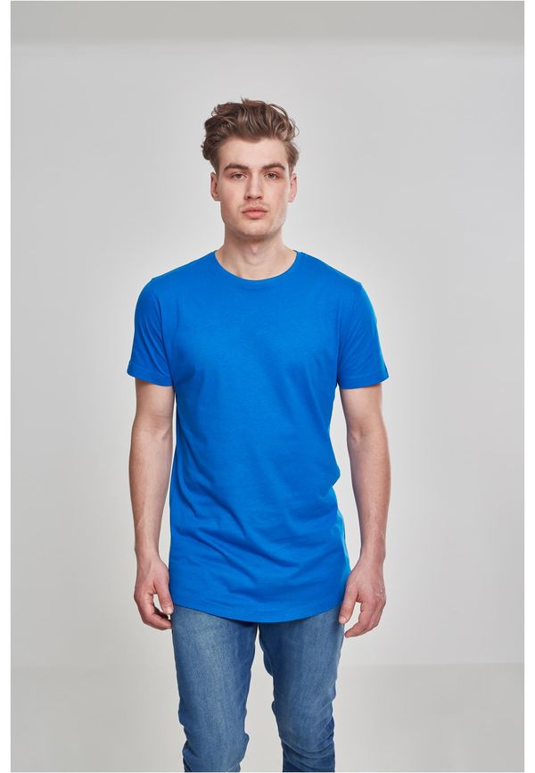 Urban Classics Long T-shirt in the shape of bright blue