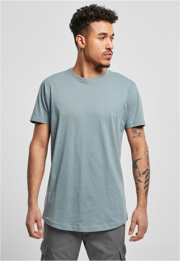 UC Men Long T-shirt in the shape of dust blue