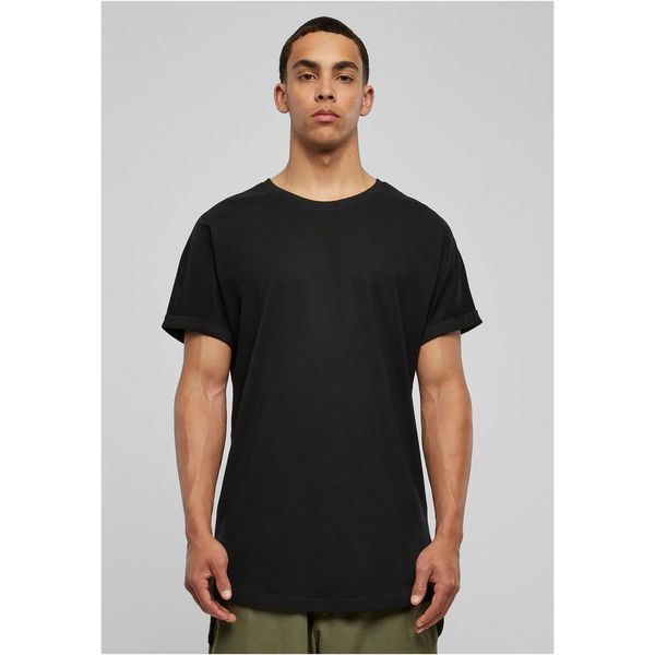 Urban Classics Long T-shirt Turnup Tee black