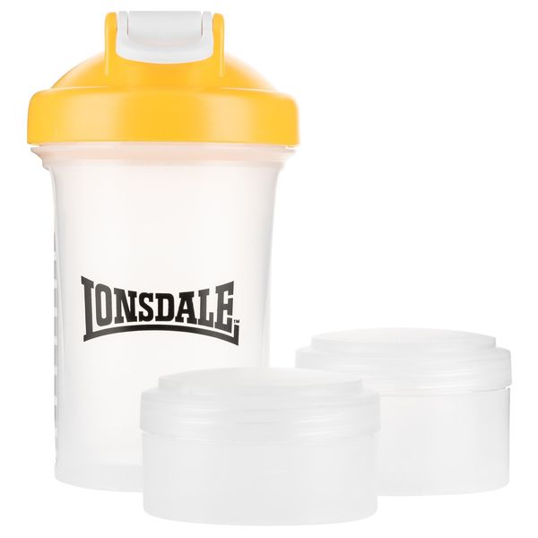 Lonsdale Lonsdale Drinking bottle / shaker with two containers