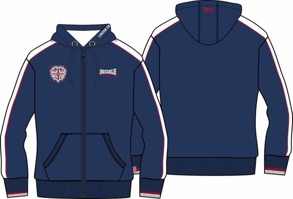 Lonsdale Lonsdale Men's hooded tracksuit top regular fit